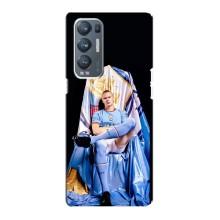 Чехлы с футболистом Ерлинг Холанд для Oppo Reno5 Pro Plus 5G (AlphaPrint) – футболист Холанн