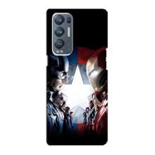 Чехлы с героями Марвел Oppo Reno5 Pro Plus 5G (VPrint)
