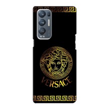 Чехлы VERSACE для Оппо Рено 5 Про Плюс (5G) (PREMIUMPrint) (Logo Versace)