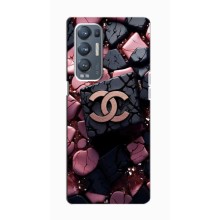 Чохол (Dior, Prada, YSL, Chanel) для Oppo Reno5 Pro Plus 5G (Шанель)