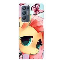 Чехол для Оппо Рено 5 Про Плюс (5G) - (Единорожки - Новинки) (AlphaPrint) – Племя единорогов