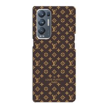 Чехол Стиль Louis Vuitton на Oppo Reno5 Pro Plus 5G – Фон Луи Виттон