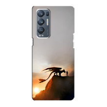 Чохол дракон Беззубик для Oppo Reno5 Pro Plus 5G – Мультік Беззубик