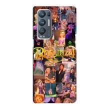 Чехол Рапунцель для Oppo Reno5 Pro Plus 5G (Рапунцель коллаж)