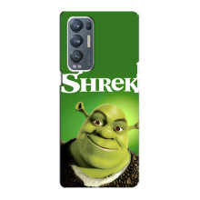 Чехол с мультфильмом Шрек на Oppo Reno5 Pro Plus 5G – Шрек