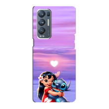 Чехол с рисунком Стич для Oppo Reno5 Pro Plus 5G – Стич и Лило