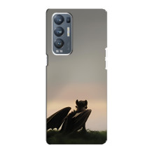 Чехол как приручить дракона на Oppo Reno5 Pro Plus 5G – Беззубик