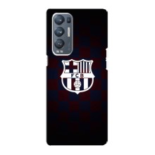 Чехол с картинкой ФК Барселона на Оппо Рено 5 Про Плюс (5G) (Лого FCB)