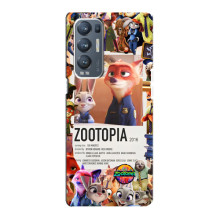 Чохол Зоотрополіс на Oppo Reno5 Pro Plus 5G – Колаж Зоо