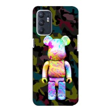 Чехлы для Oppo Reno6 4G - Bearbrick Louis Vuitton (PREMIUMPrint) (Яркий Bearbrick)