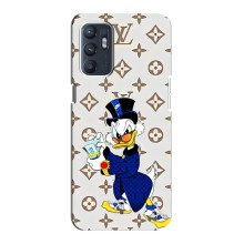 Чехлы для Oppo Reno6 4G - Скрудж МакДак Louis Vuitton (PREMIUMPrint) (Макдак на стиле)