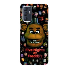 Чехлы Пять ночей с Фредди для Оппо Рено 6 (Freddy)