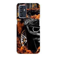 Чехлы с Машинами на Оппо Рено 6 (4G) (VPrint) (Черная Машина)