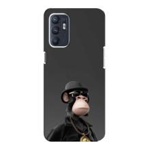 Чехлы с Обезьянами NFT для Oppo Reno6 4G (AlphaPrint) (Обезьяна NFT)