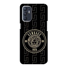 Чехлы VERSACE для Оппо Рено 6 (4G) (PREMIUMPrint) (Лого Версаче)