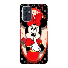 Чехол Disney Mouse Oppo Reno6 4G (PREMIUMPrint) (Минни Маус ЛВ)