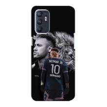 Чехол Неймар для Oppo Reno6 4G (AlphaPrint) (Неймар Лев)