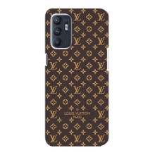 Чехол Стиль Louis Vuitton на Oppo Reno6 4G – Фон Луи Виттон