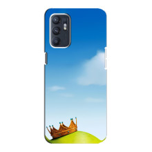 Чехол с мультфильмом Шрек на Oppo Reno6 4G – Голова Шрека