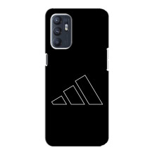 Чохол з картинкою Адідас на OPPO Reno6 4G (Лого Адідас)