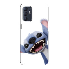 Чехол с принтом Стич на Oppo Reno6 4G (Стич)