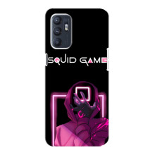 Чехол Гра в кальмара для Oppo Reno6 4G