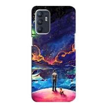 Космические Чехлы для Оппо Рено 6 (4G) (VPrint) (Галактический вид)