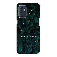 Новогодние, Праздничные Чехлы для Oppo Reno6 4G - 2024 год (Winter)