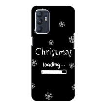 Рождественские, Праздничные Чехлы для Оппо Рено 6 (4G) (Christmas loading)