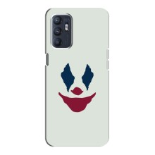 Чехлы с картинкой Джокера на Oppo Reno6 5G – Лицо Джокера