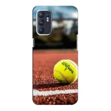Чехлы с принтом Спортивная тематика для Oppo Reno6 5G – Теннисный корт