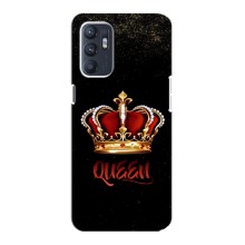 Чехол с Короной Оппо Рено 6 (5G) - (AlphaPrint) (Корона короля)