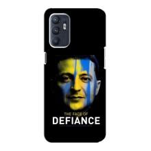 Чохол для Oppo Reno6 5G (AlphaPrint - с принтом Зеленського)