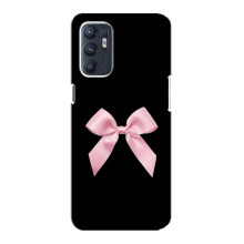Чохол банти для Oppo Reno6 5G – Бант на чорному