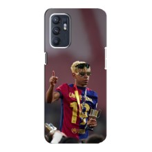 Чехол с футболистом Ламин Ямаль Oppo Reno6 5G