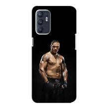 Чехол с картинкой Александр Усик для Oppo Reno6 5G – Усик на черном