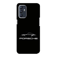 Чехол с авто Порше для Oppo Reno6 5G