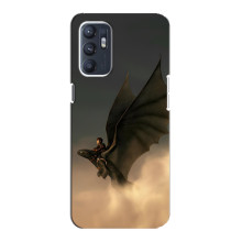 Чохол з принтом дракон Беззубик OPPO Reno6 5G (Дракон Беззубик)