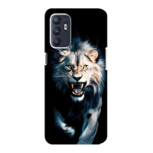 Чехол с картинкой «Хищники» для Oppo Reno6 5G – Лев