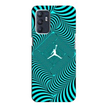 Силиконовый Чехол Nike Air Jordan на Оппо Рено 6 (5G) – Jordan