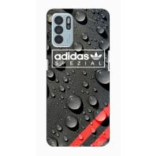 Чохли Адидас для Oppo Reno6 Z (AlphaPrint) (Адидас прінт)