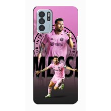 Чохли для OPPO Reno6 Z - Лео Мессі Маямі – Messi Miami