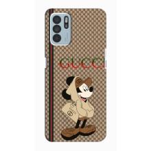 Чохли  GUCCI для OPPO Reno6 Z (AlphaPrint) (Mickey GUCCI)