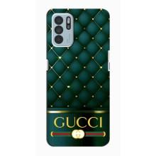 Чохли  GUCCI для OPPO Reno6 Z (AlphaPrint) (Текстура Гуччі)