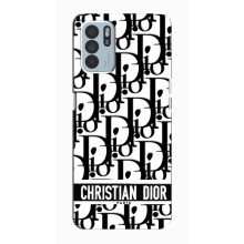 Чохол (Dior, Prada, YSL, Chanel) для Oppo Reno6 Z (Christian Dior)