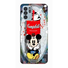 Чехол Disney Mouse Oppo Reno6 Z (PREMIUMPrint) (Американский Маус)