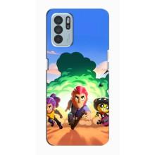 Чехол для Oppo Reno6 Z Бравл Старс (VPrint)