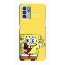 Чохол Губка Боб для OPPO Reno6 Z – Губка Боб