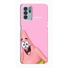 Чохол Губка Боб для OPPO Reno6 Z – Персонаж Патрік