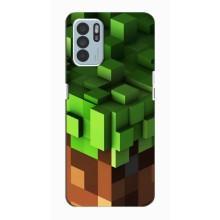 Чохол Майнкрафт на Oppo Reno6 Z (AlphaPrint) Minecraft (текстура Майнкрафт)